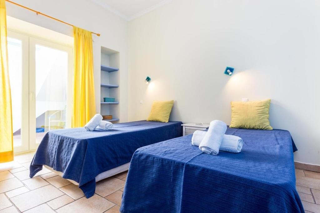 Refurbished Beachfront House, Pool, Ac, Wifi, Albufeira, Sea View Buitenkant foto